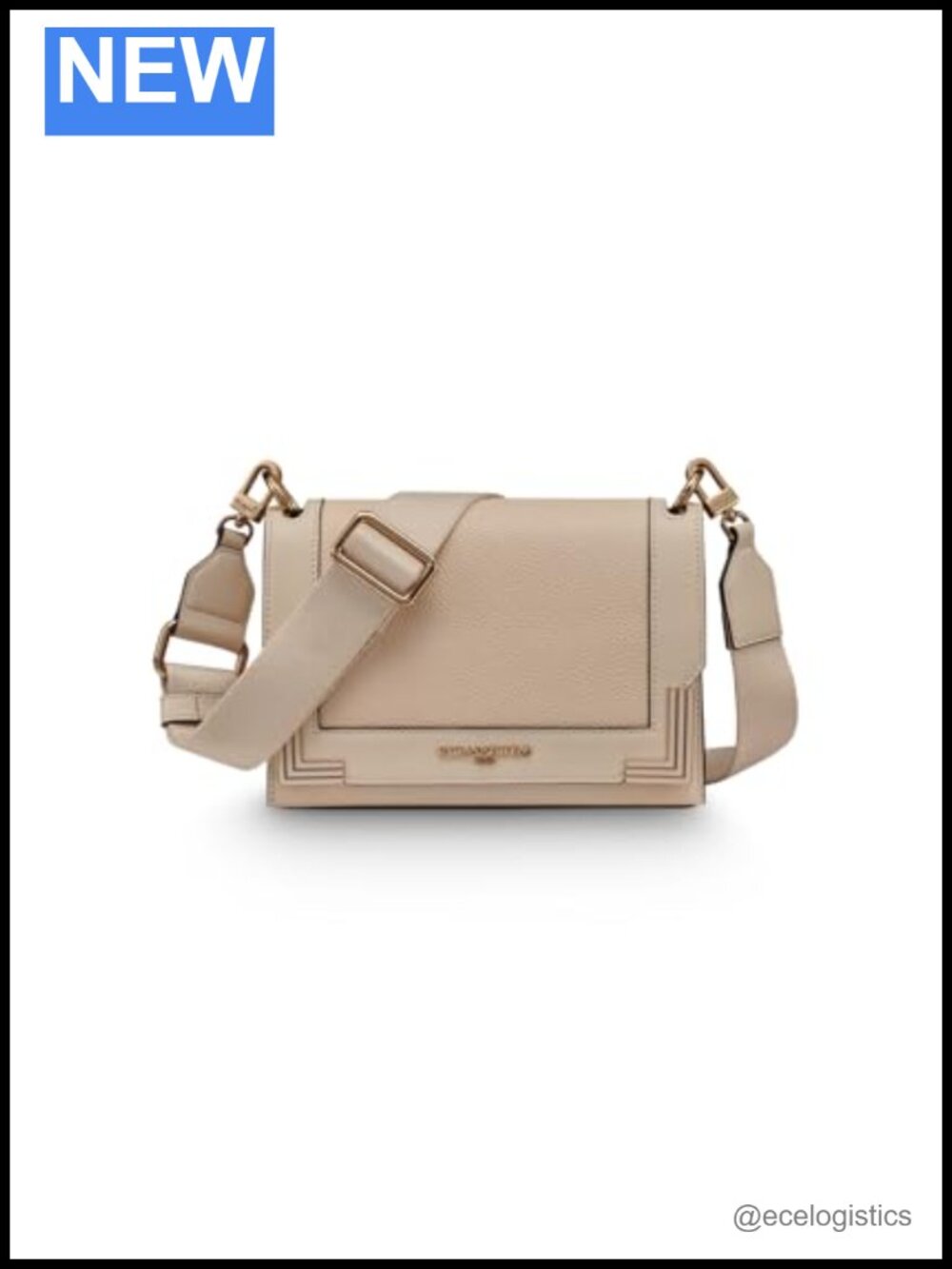 KARL LAGERFELD Paris Women's Crossbody, Brie, One Size